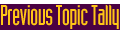 Previous Topic Tally