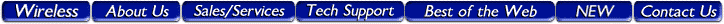 Main Page Navigation Bar