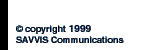 &copy;copyright 1999 SAVVIS Communications