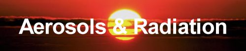 Aerosols & Radiation