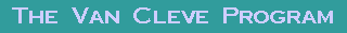 Van Cleve Program