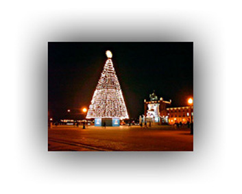 �rvore de Natal - Pra�a do Com�rcio