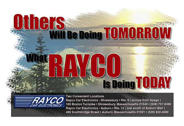 Click to Enter The Rayco Car Electronics Web Experience