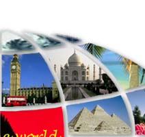 Visit London, India or Egypt