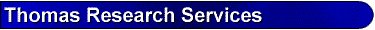 Thomas Research Services