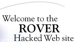 Welcome to the Rover Web site