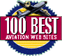 100 Best Aviation Web Sites -n We thank you for this award in EXCELLENCE!