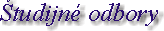 �tudijn� odbory