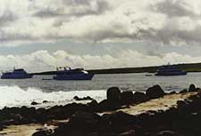 Tourism operations in the Galapagos