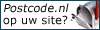 Postcode.nl op uw site
