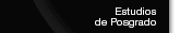 Estudios de Posgrado