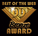 Bronze Best of the Web Award Logo